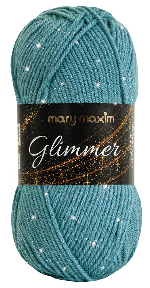 Mary Maxim Starlette Sparkle - White Yarn