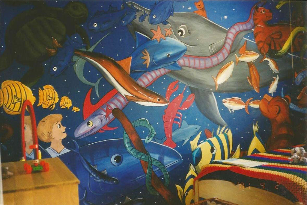 Under The Sea Underwater Mural Or Painting Any Size
