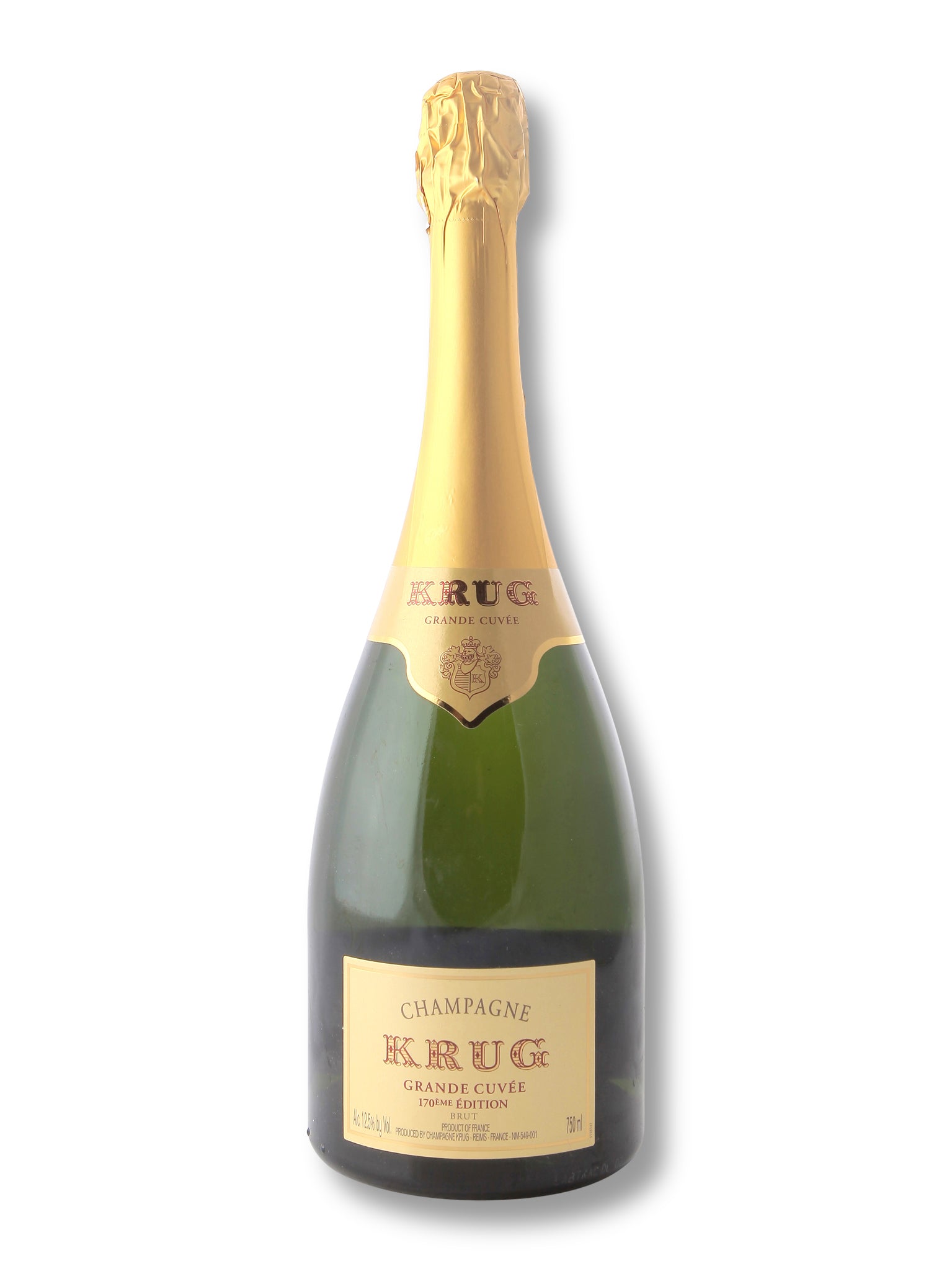 KRUG BRUT GRANDE CUVEE MV 170TH EDITION - Fine Wine Cellars