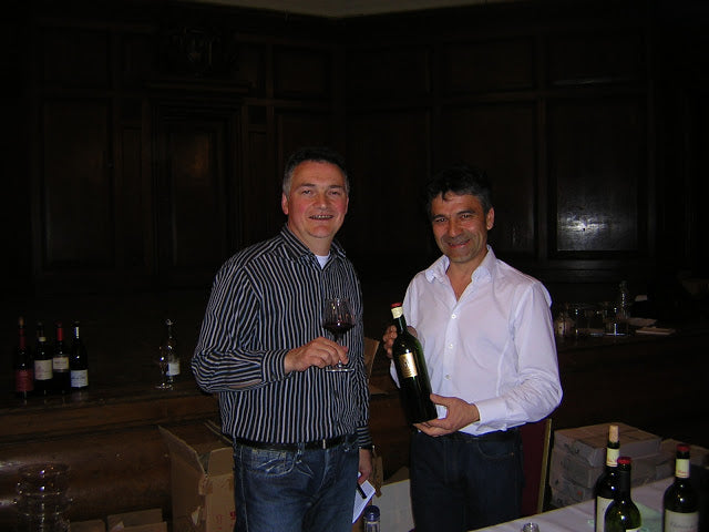 Pascal Rossignol with Pascal Verhaeghe owner - winemaker of Chateau du Cedre
