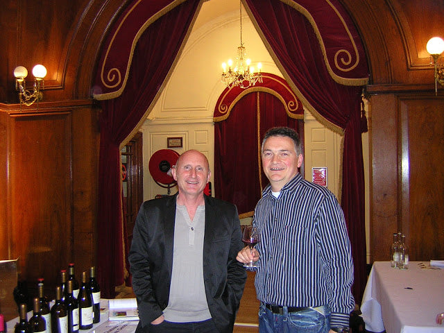 Luc de Conti, owner - winemaker of Tour des Gendres with Pascal Rossignol