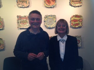 Jancis Robinson with Pascal Rossignol (Le Caveau Kilkenny)