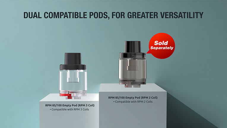 RPM 100 Dual Compatible Pods