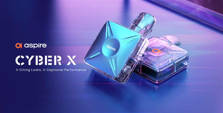 Cyber X Pod Kit Product Description Banner