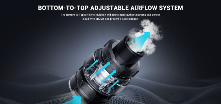 Adjustable Airflow on Falcon Legend Tank by Horizontech