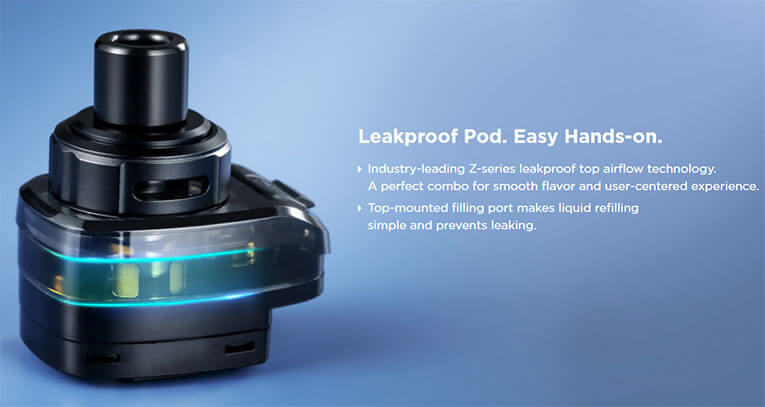 Leak-proof pod