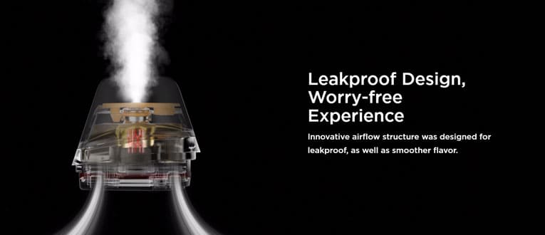 Leakproof design for a worry-free experience.
