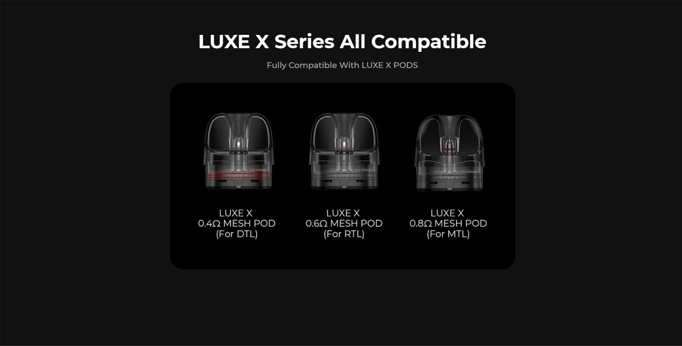 Vaporesso Luxe XR Compatible Pods