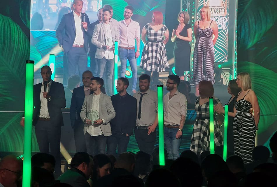 Photo of Vapouround Award Winners 2023 on Stage