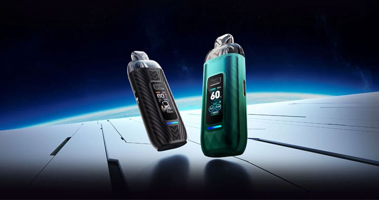 Description banner for Oxva VPrime pod kit.
