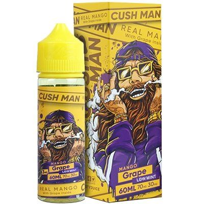 Nasty Juice Cush Man Salts: Exotic Mango and Grape Flavor