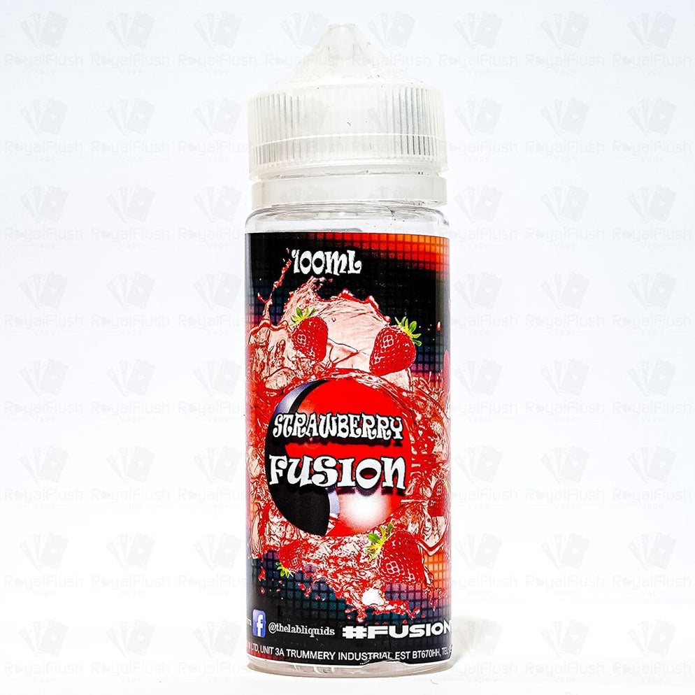 Strawberry Fusion 100ml Smashed Strawberries In Strawberry Juice — Royal Flush Vape