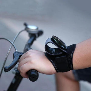 wrist rear view mirror for cyclists