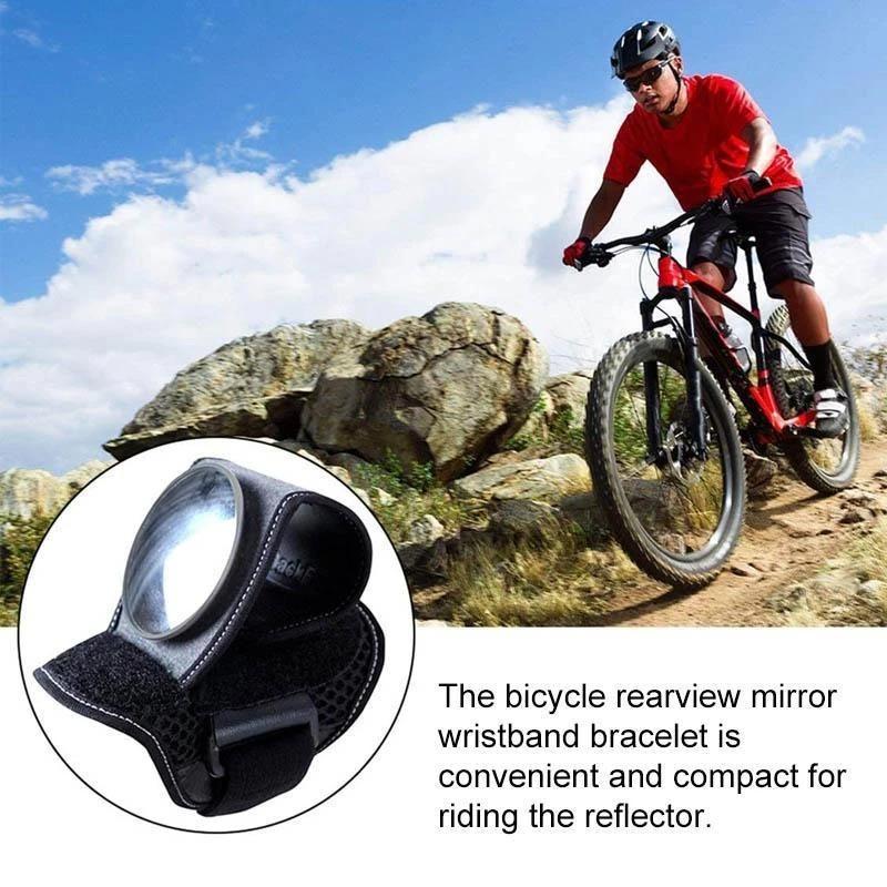 bicycle wrist rear view mirror