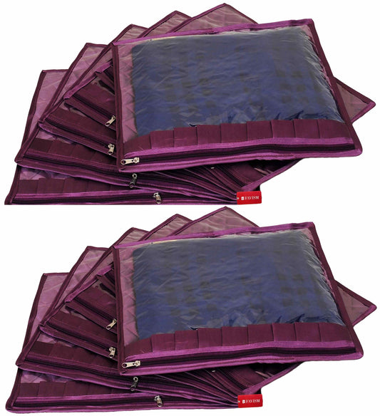 NARAYANI SHRI Saree Covers Transparent Saree Cover with Fancy Single  Packing Saree Cover Pack of 6 SKU_naryani_bag_066 Price in India - Buy  NARAYANI SHRI Saree Covers Transparent Saree Cover with Fancy Single