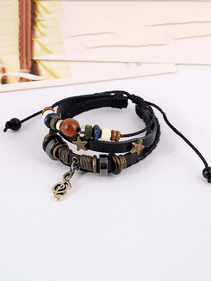 Vintage Boho Multi Layered Bracelet