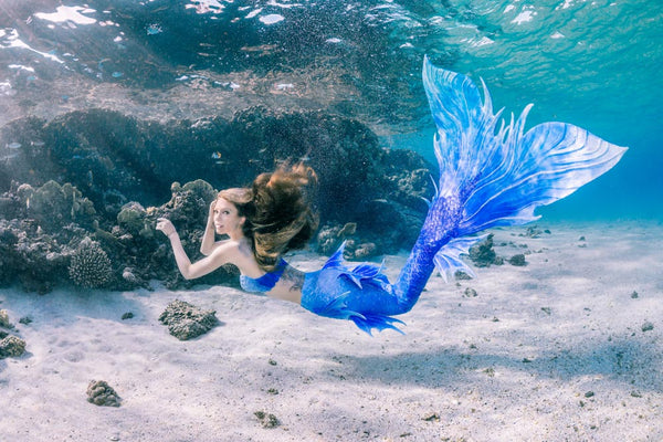 Underwater photo shoot at Mermaid Retreat