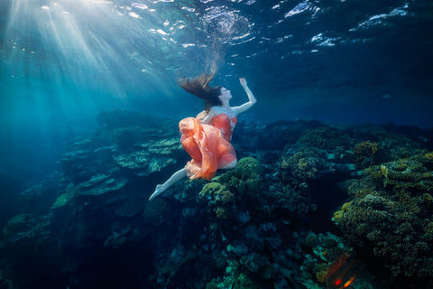 Underwater Fashion Model Retreat - Ian Gray Photography Perth