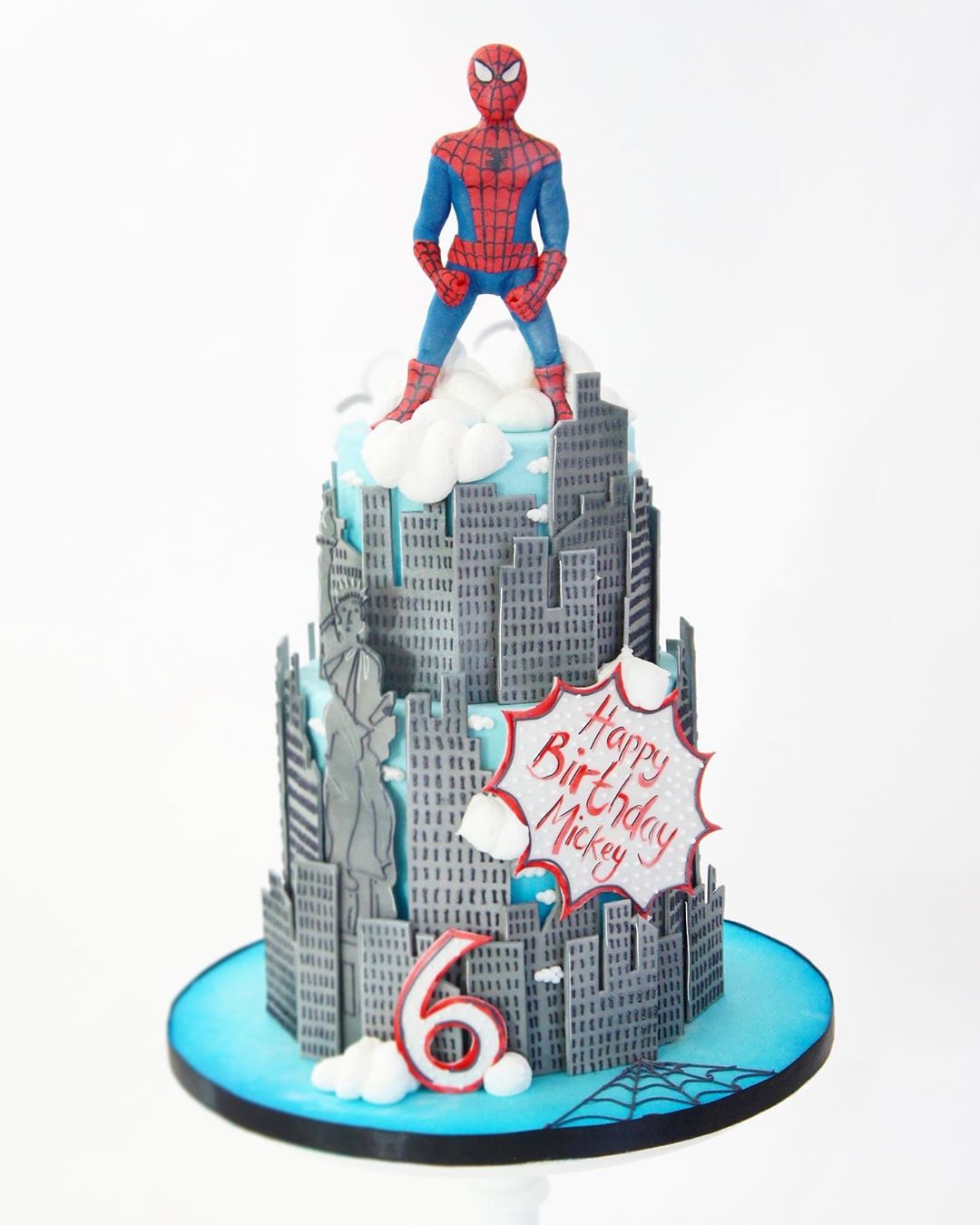 Spiderman Cake – Tuck Box Cakes