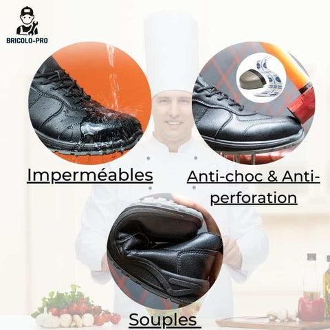 Chaussures de Sécurité de Cuisine confortables 2