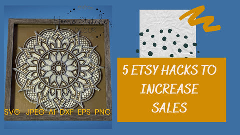 5 Etsy Hacks Home Stitchery Decor