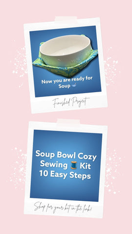 Sewing Kits, Learn to Sew, Soup Cozy Sewing Kit