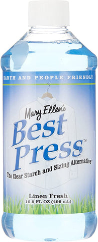 Mary Ellens Best Press, Clear Starch, sizing alternative