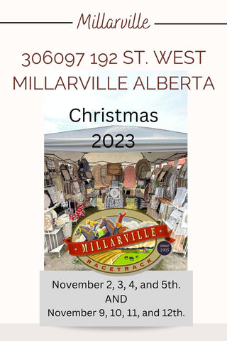 Home Stitchery Decor Announces Dates they will be at the Millarville Christmas Market 2023
