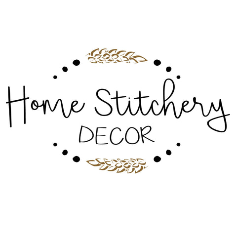Home Stitchery Decor Logo