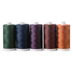 Sewing thread set, embroidery thread set, quilting thread set
