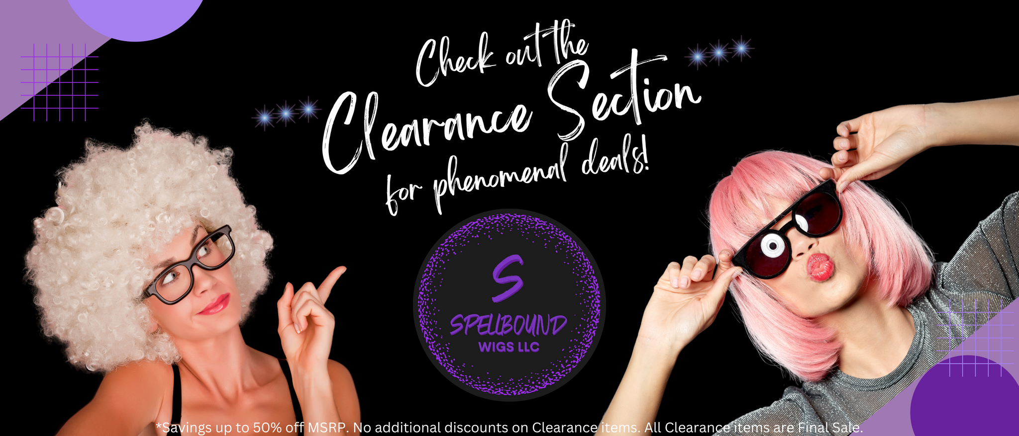 Spellbound Wigs Clearance Collection