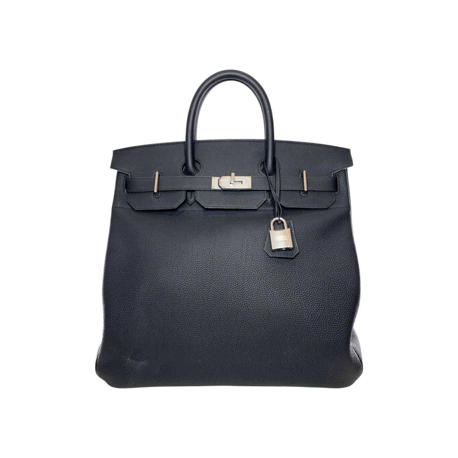 image of Hermes Birkin 40 HAC Black Togo Palladium Hardware