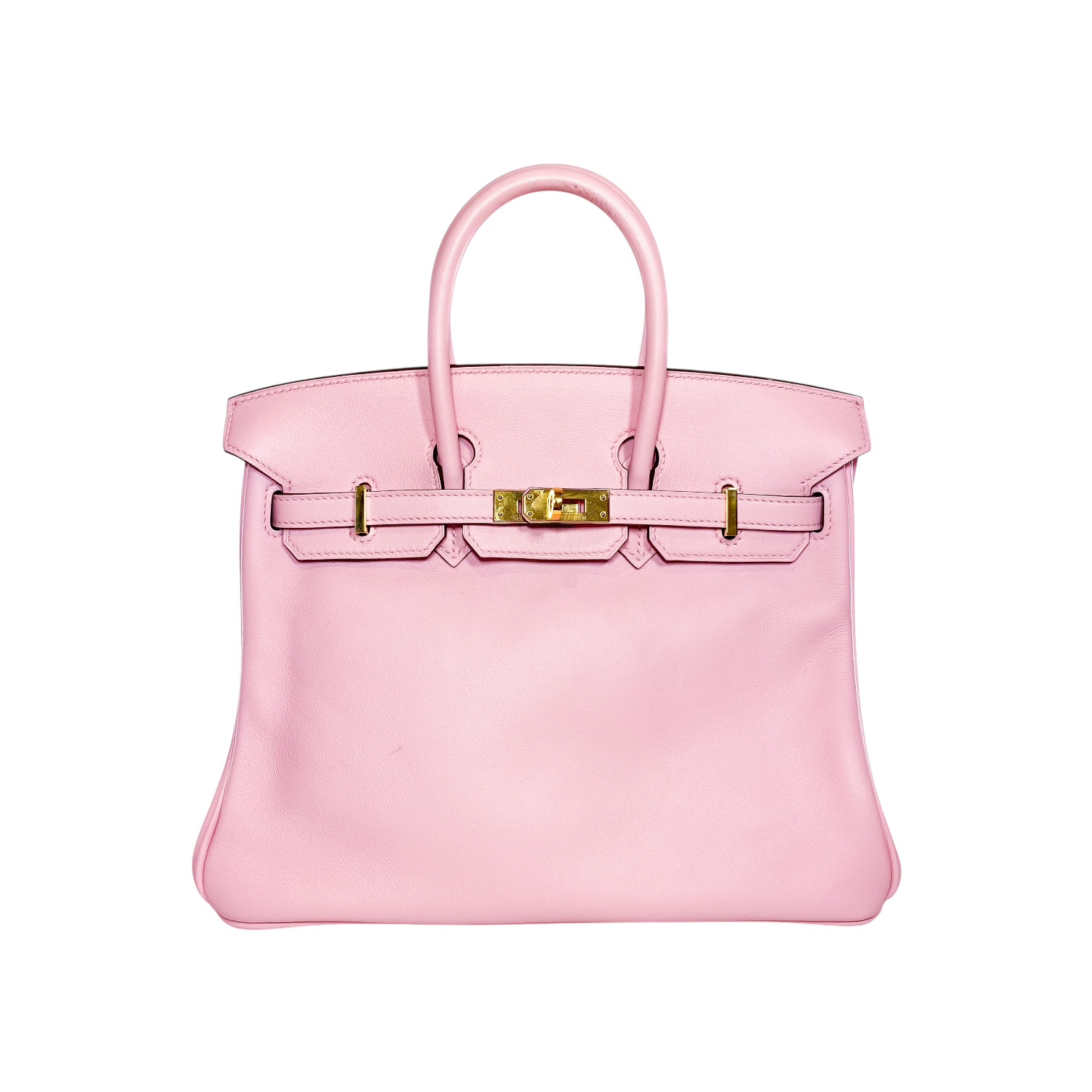 image of Hermes Birkin 25 Rose Sakura Swift Gold Hardware