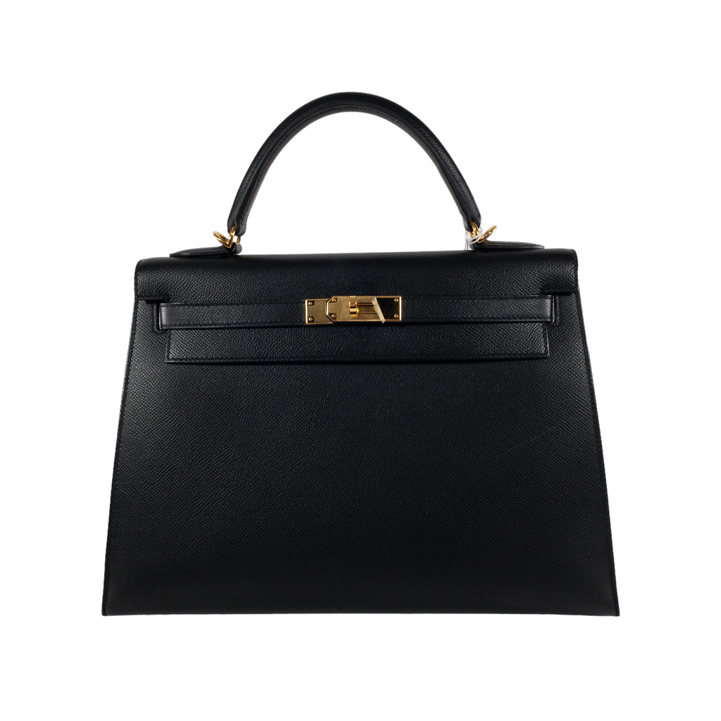 Hermes Etoupe Epsom Kelly 25 Sellier GHW – Consign of the Times ™