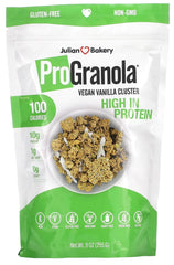 Julian Bakery, ProGranola, Keto, Gluten Free, High in Protein, Vegan Vanilla Cluster, (255 g)