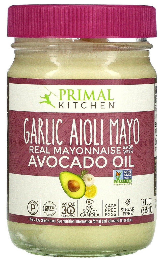 Primal Kitchen Mayonnaise with Avocado Oil 12 fl oz 355 ml Dairy-Free