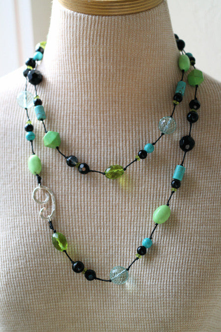 Mint Julep Necklace - Long | Freedom Stones