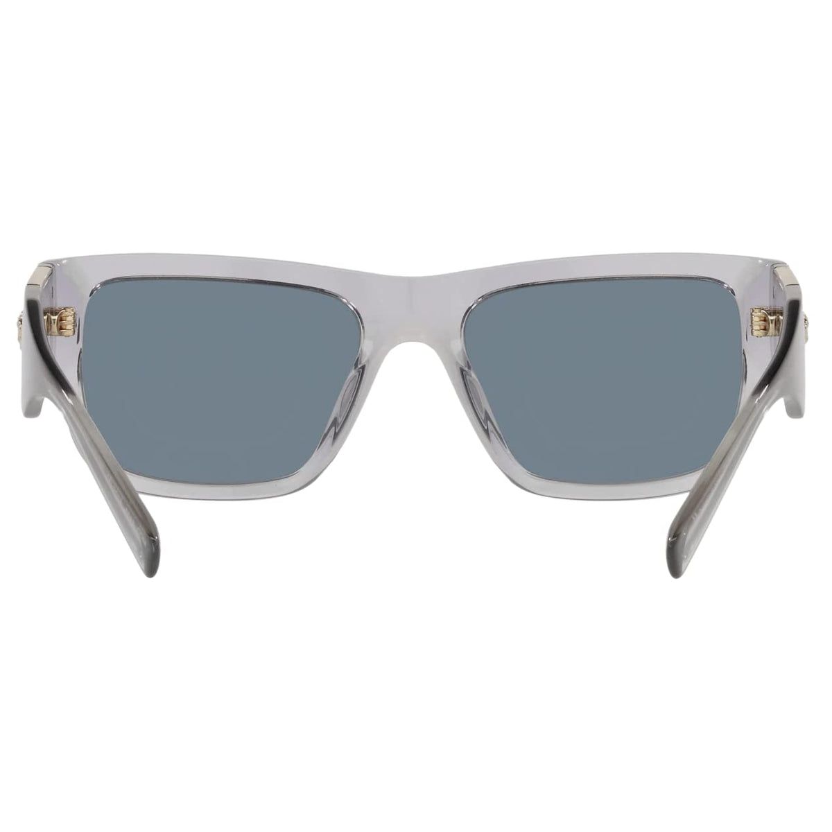 VERSACE Sunglasses VE4420 GB1/AL Black Light Grey Monogram Silver AUTHENTIC  8056597660075