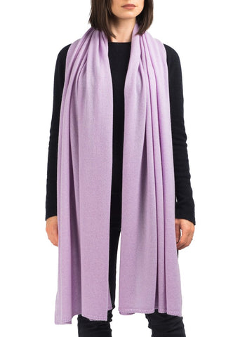 Stola 100% cashmere lilla