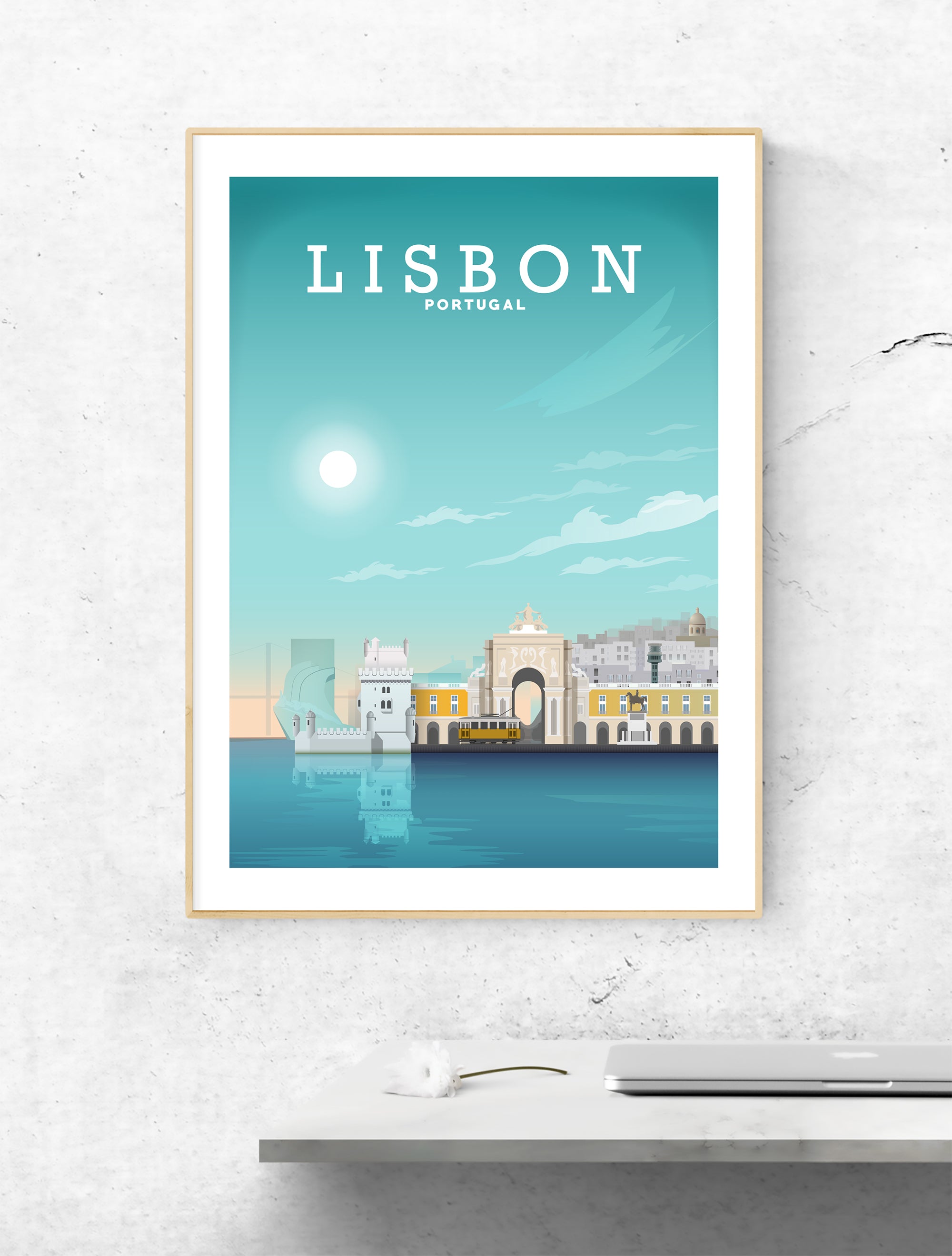 lisbon travel prints