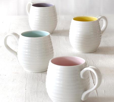 Sophie Conran White Tall Mug Set of 4