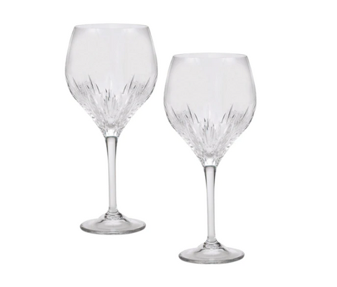 Wedgwood Vera Wang Crystal Duchesse Goblet Set of 2