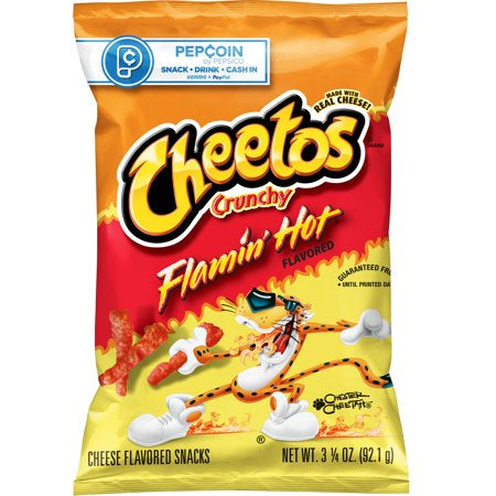 CHEETOS Crunchy Xtra Flamin Hot - 3.25 Oz - Randalls