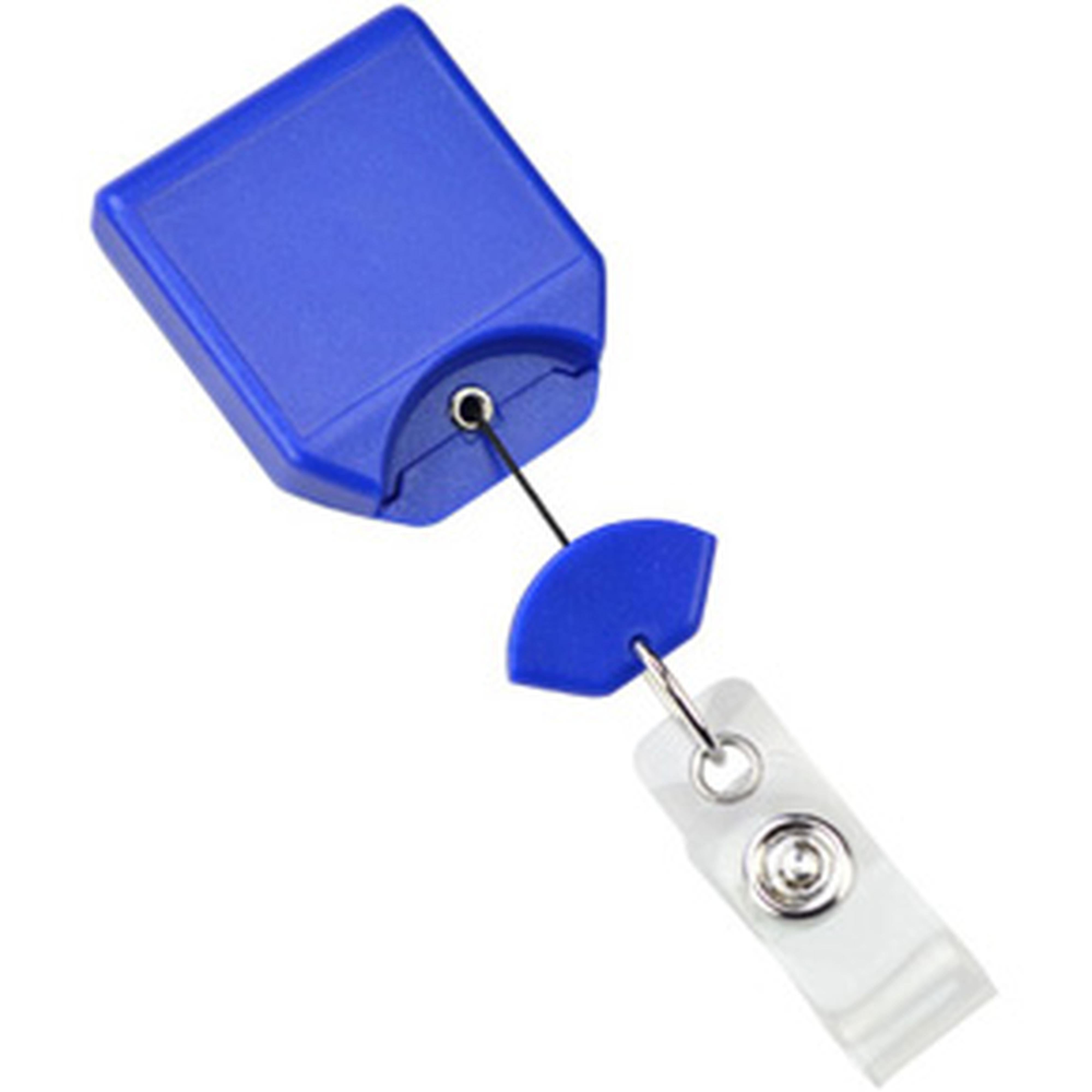 Flexible Badge Holder with Resealable Closure & Key Ring, Credit Card