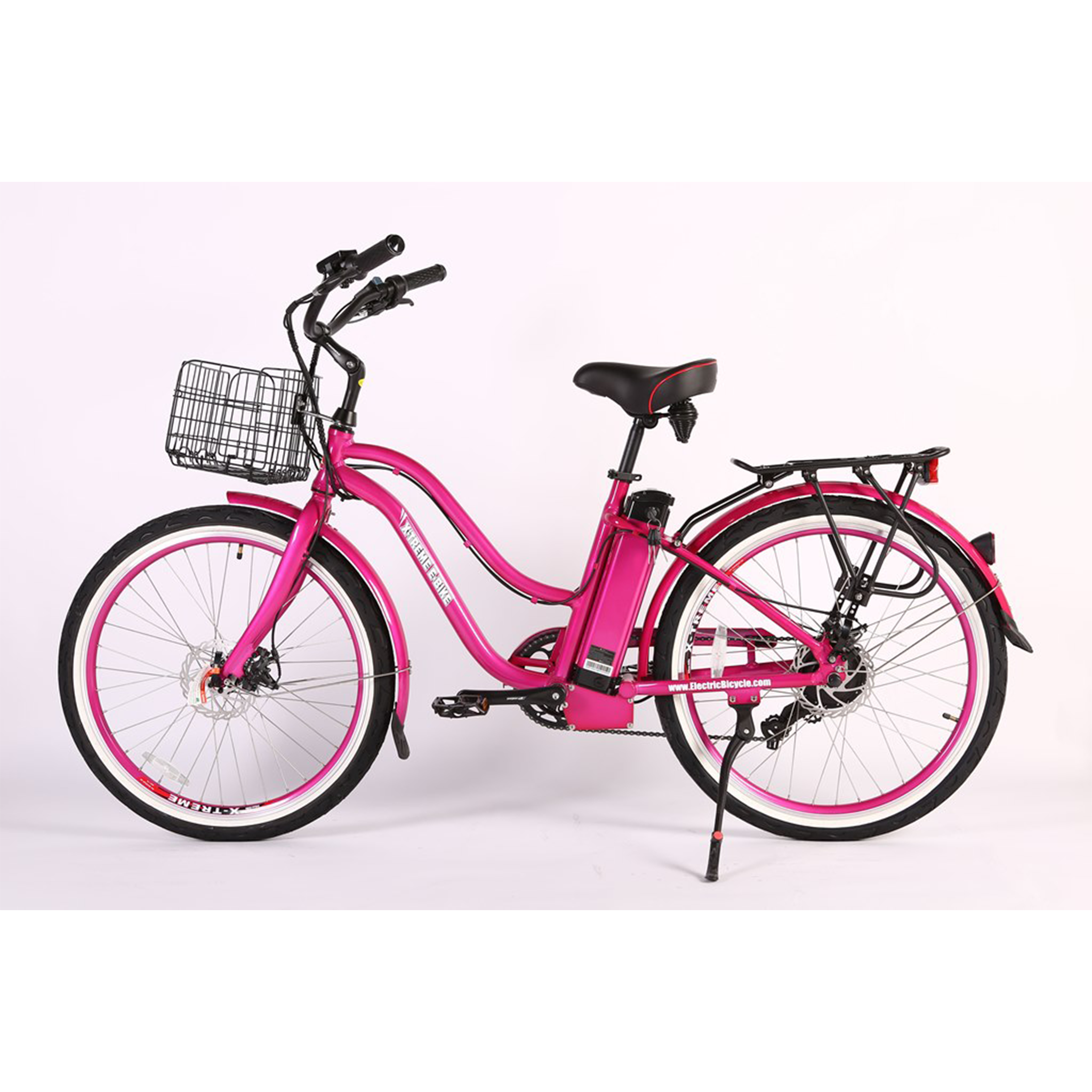 electric bike pink