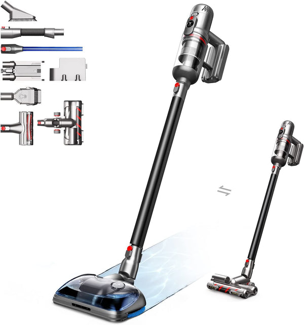 LuBlueLu 202 Rechargeable Self-Standing Upright 100% Cordless Vacuum C