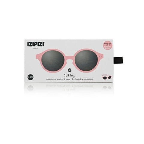 Izipizi Lunettes De Soleil Sun Baby Rose Pale Comme Des Enfants