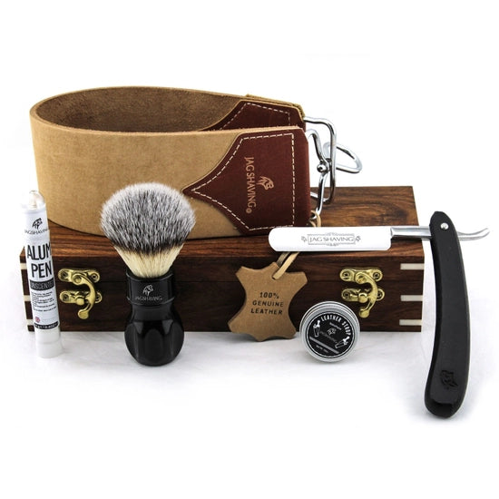 straight razor shaving kit