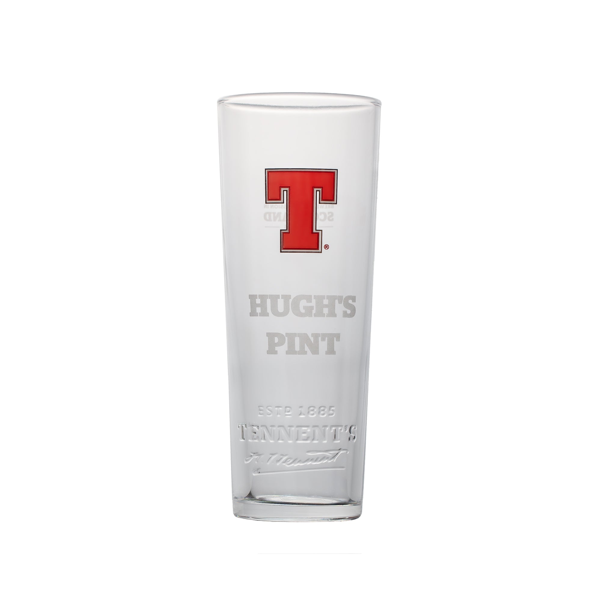 Tennent's Personalised Pint Glass
