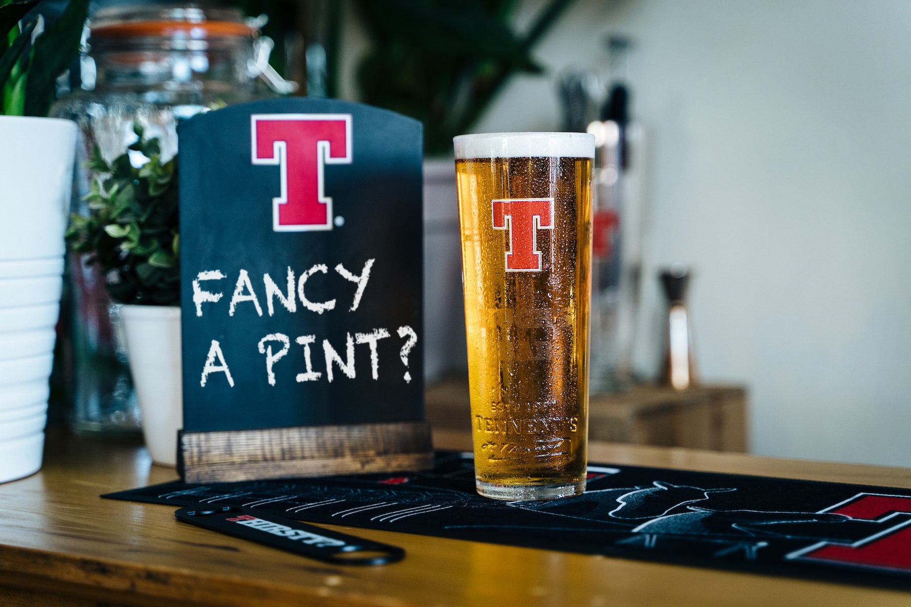 Tennent's Table Top Chalkboard